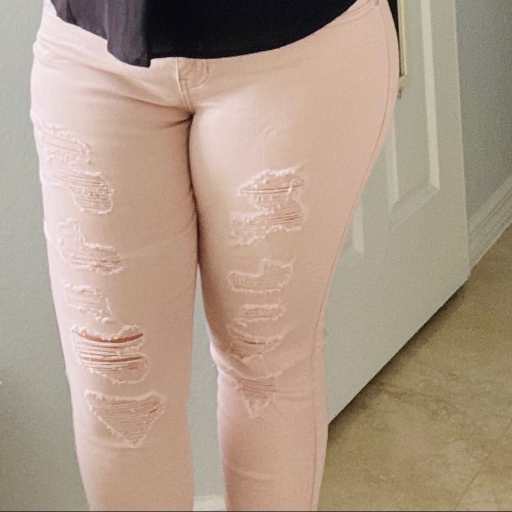 Pink Guess jeans